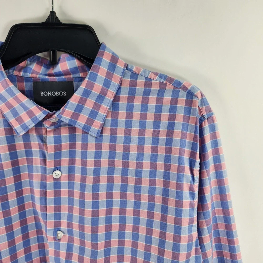 Bonobos plaid slim